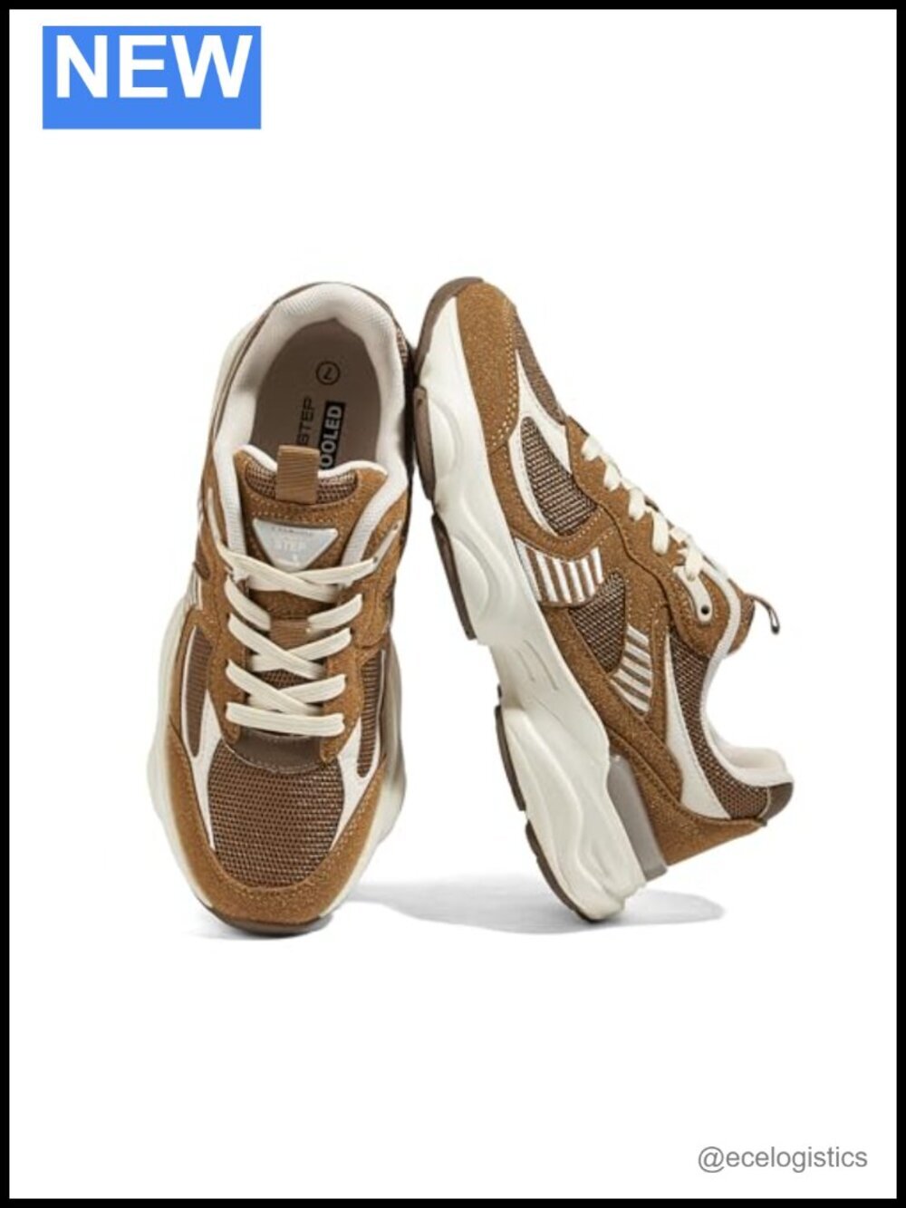 Platform Chunky Fashion Sneakers Mesh Breathable Non Slip Athletic Walking Shoes